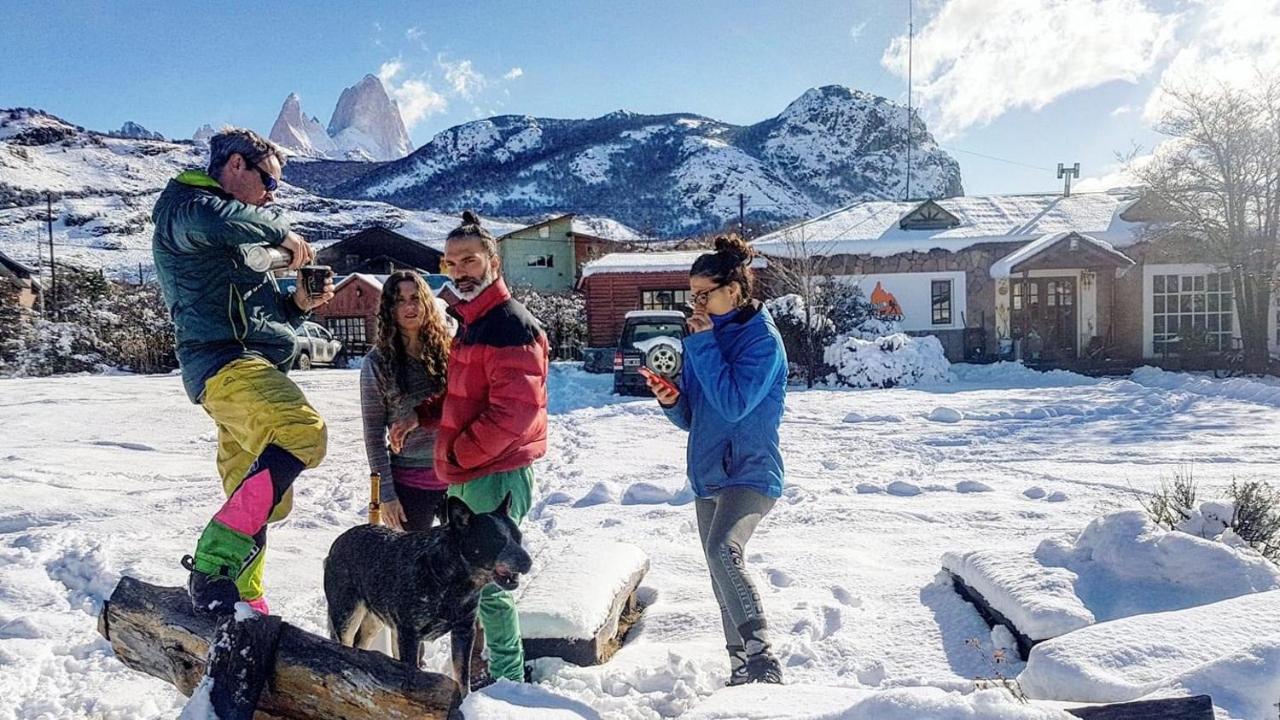 Hostel Del Lago, Habitaciones Privadas Y Cabanas El Chalten Εξωτερικό φωτογραφία