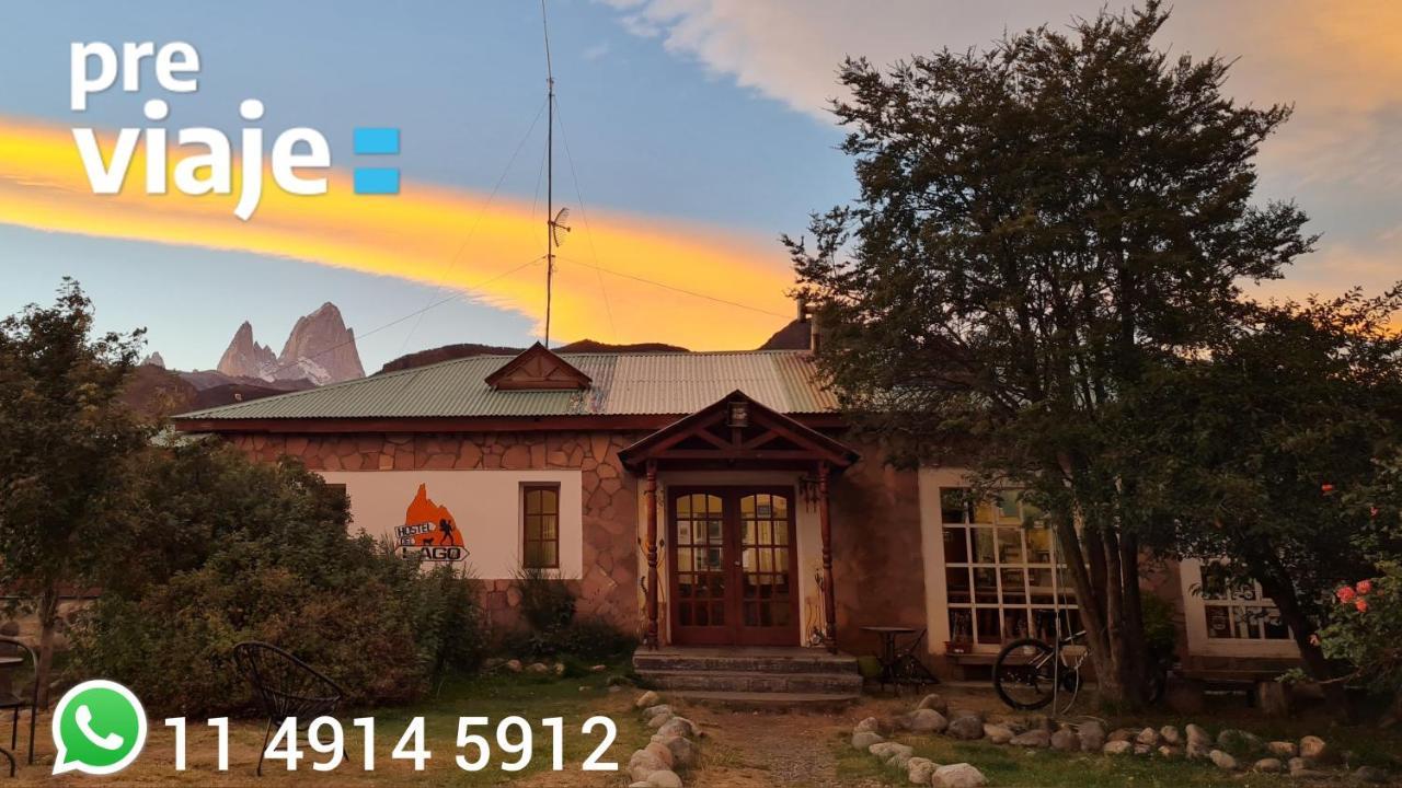 Hostel Del Lago, Habitaciones Privadas Y Cabanas El Chalten Εξωτερικό φωτογραφία
