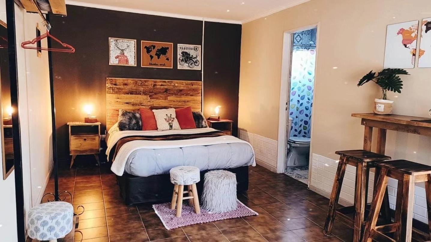 Hostel Del Lago, Habitaciones Privadas Y Cabanas El Chalten Εξωτερικό φωτογραφία